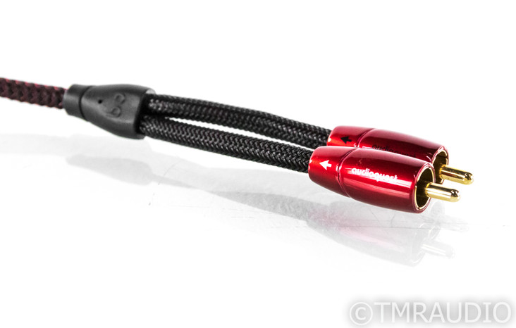 AudioQuest Golden Gate RCA Cables; 3m Pair Interconnects