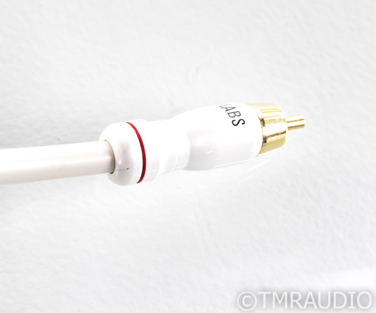 DH Labs White Lightning RCA Cables; 6m Pair Interconnects