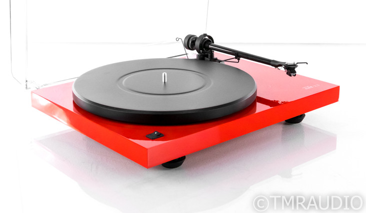 Music Hall MMF 2.3 Belt Drive Turntable; Music Hall Spirit MM Cartridge; Red Finish