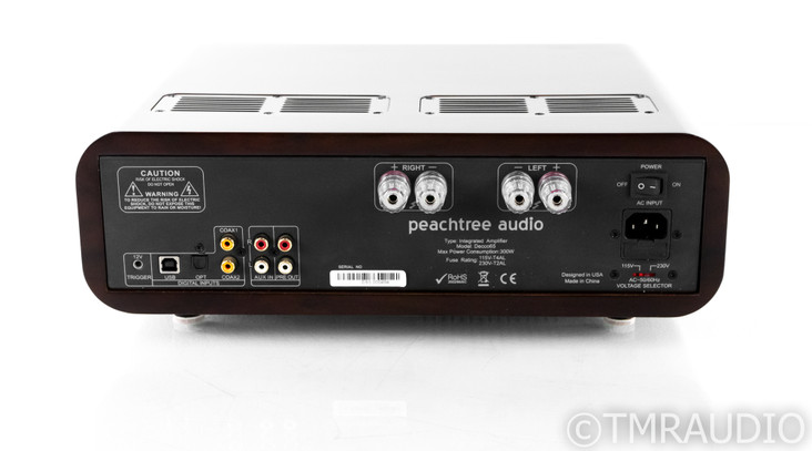 Peachtree Decco 65 Stereo Tube Hybrid Integrated Amplifier; Rosewood; Remote