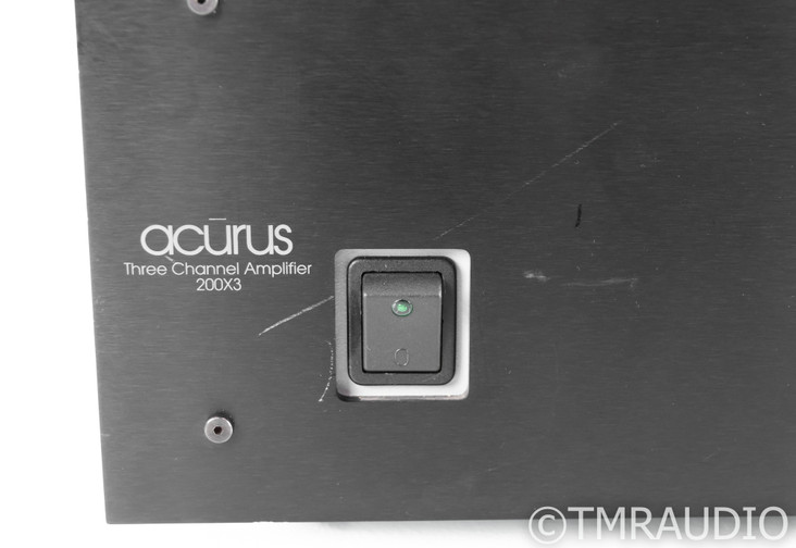 Acurus 200X3 3-Channel Power Amplifier; 200-X3