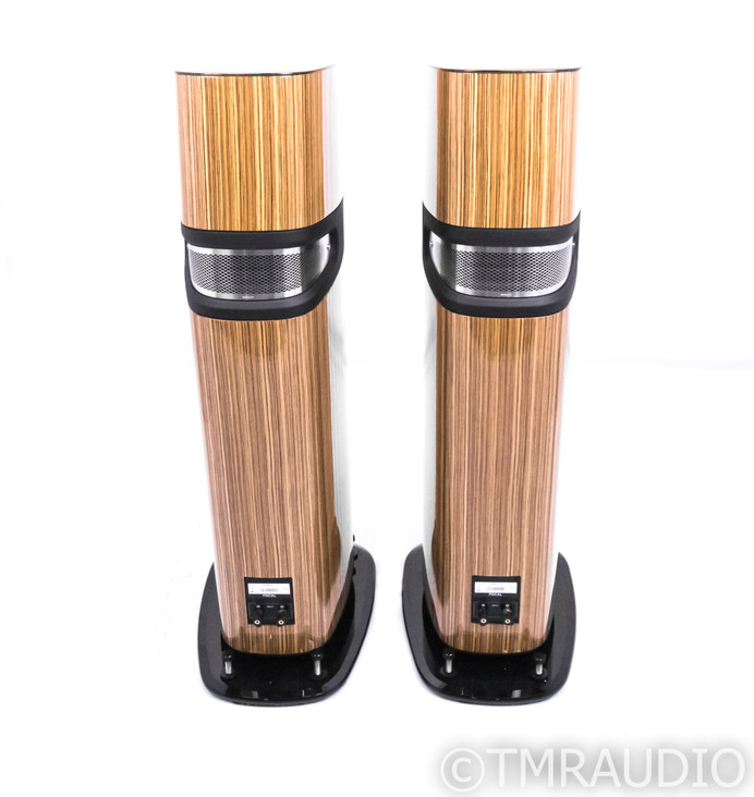 Focal Sopra No.2 Floorstanding Speakers; Zebrano High Gloss Pair; N2