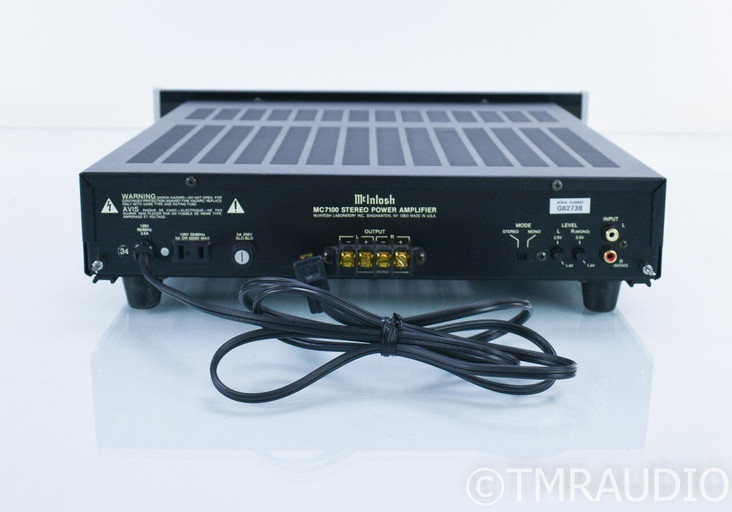 McIntosh MC7100 Stereo Power Amplifier; MC-7100 (SOLD3)