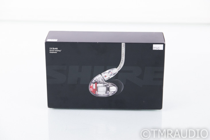 Shure SE846-CL In-Ear Headphones; Sound Isolating (New)