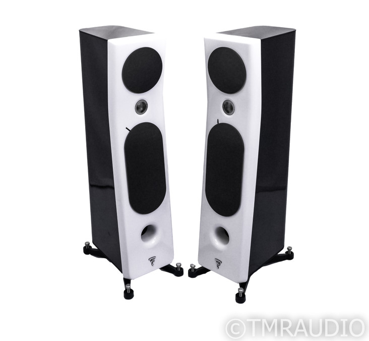 Focal Kanta 2 Floorstanding Speakers; Carrara White Lacquer Pair; No. 2