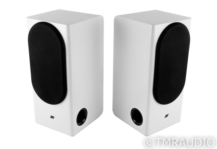 Jean-Marie Reynaud Folia Jubile Bookshelf Speakers; Pearl White Pair (SOLD)