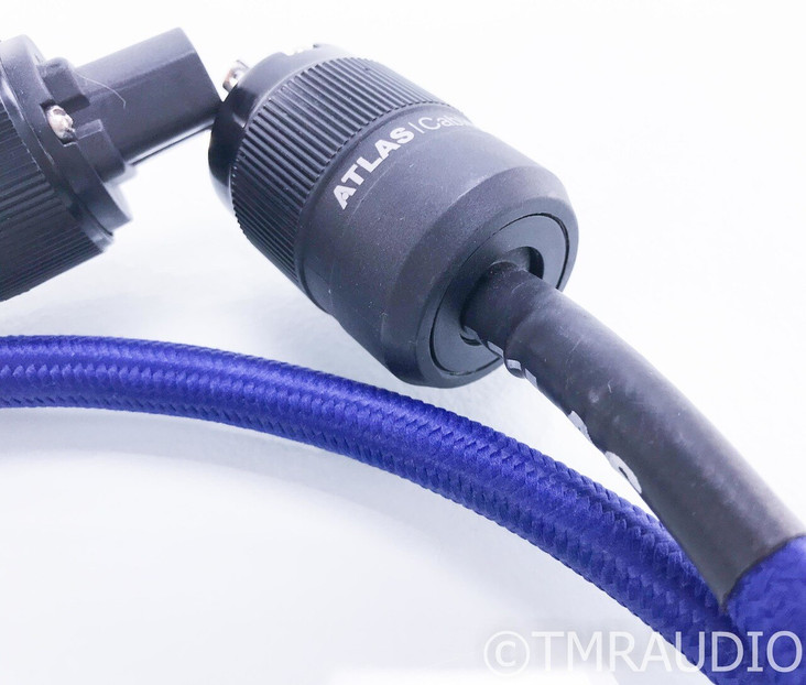 Atlas EOS 2mm Power Cable; 1.5m AC Cord; Rhodium