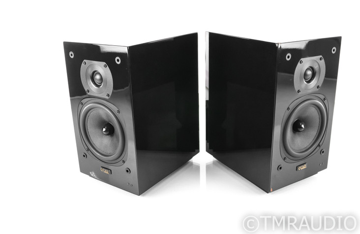 Quad 12L Powered Bookshelf Speakers; Black Pair; 12-L; Active Monitors
