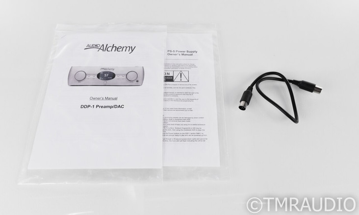Audio Alchemy DDP-1 DAC w/ PS-5 Power Supply; D/A Converter; DDP1; PS5