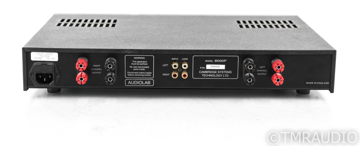 Audiolab 8000P Stereo Power Amplifier; 8000 P