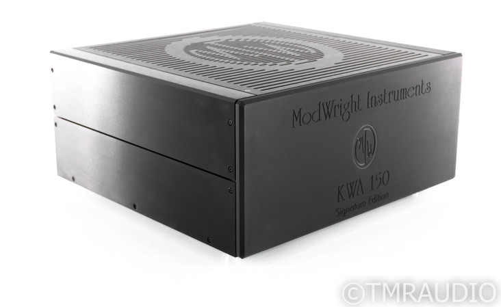 ModWright KWA 150SE Stereo Power Amplifier; KWA150SE Signature Edition; Black