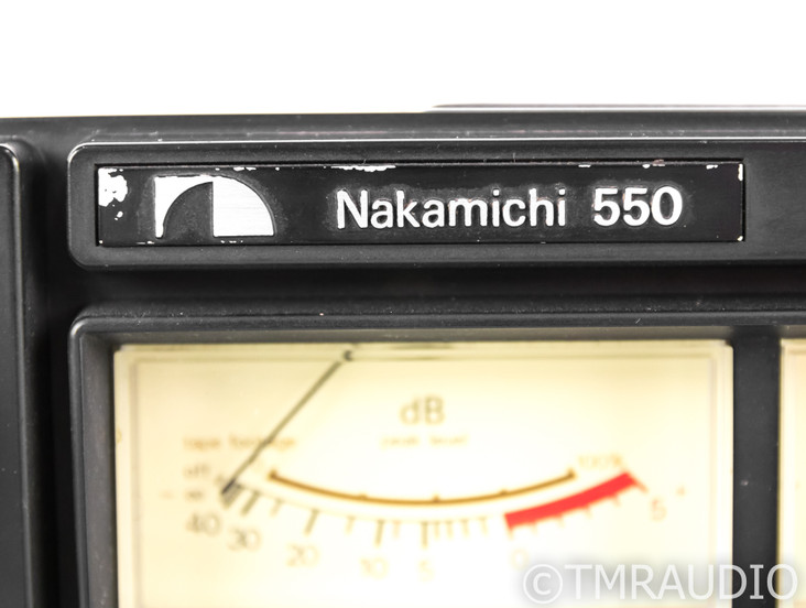 Nakamichi 550 Vintage Portable Cassette Recorder; (No Power Supply)