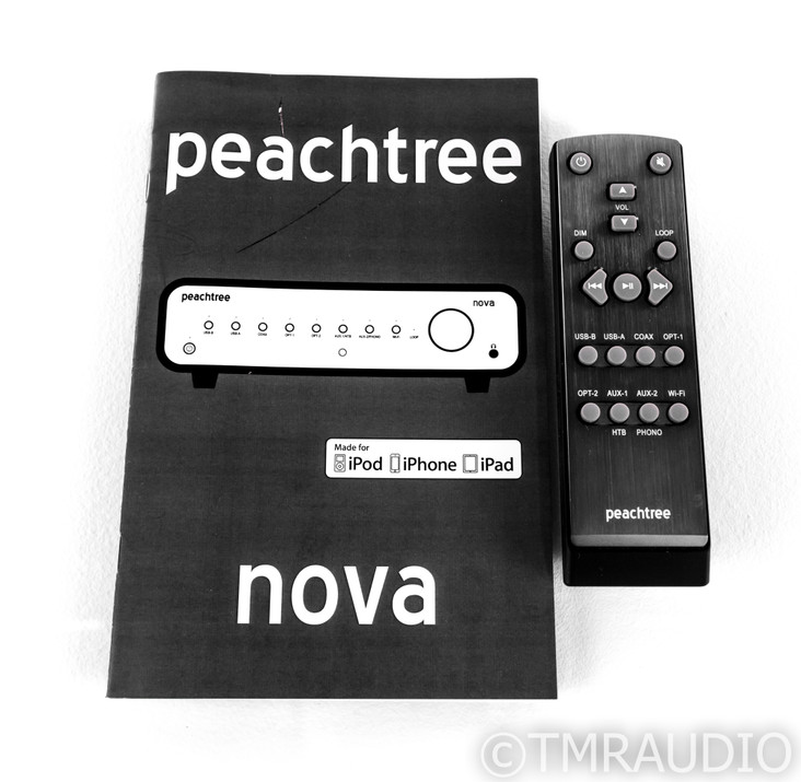 Peachtree Nova 300 Stereo Integrated Amplifier; Remote