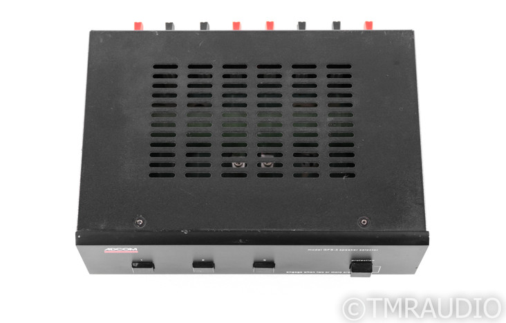 Adcom GFS-3 Speaker Selector w/ Amplifier Protection; 3-Way Switch; GFS3