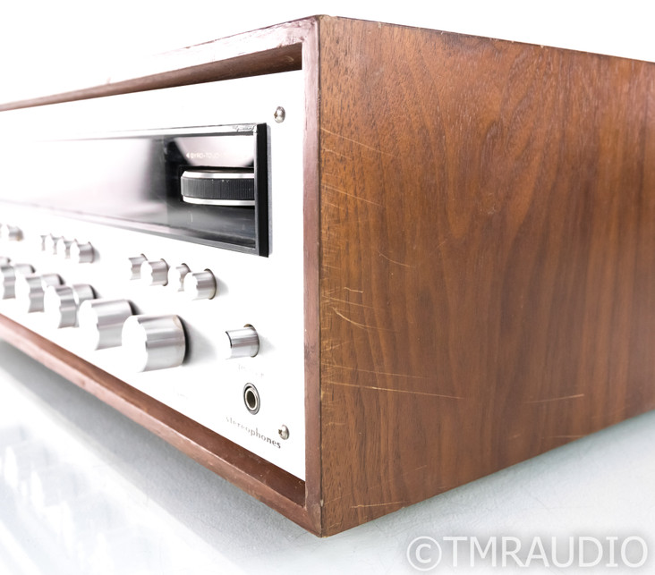 Marantz Model 2270 Vintage AM / FM Receiver; Walnut Cabinet; Re-capped