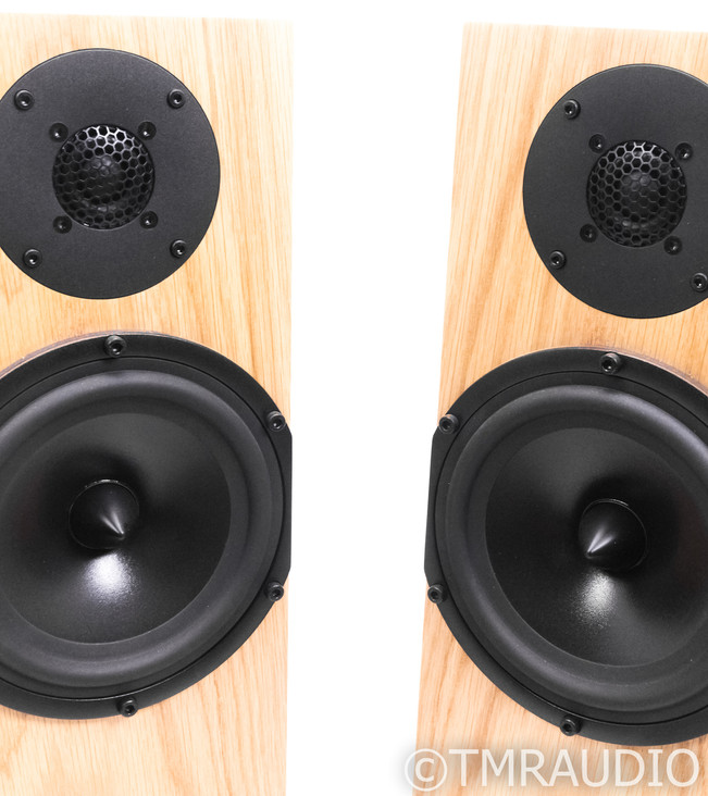 Spendor A4 Floorstanding Speakers; Natural Oak Pair