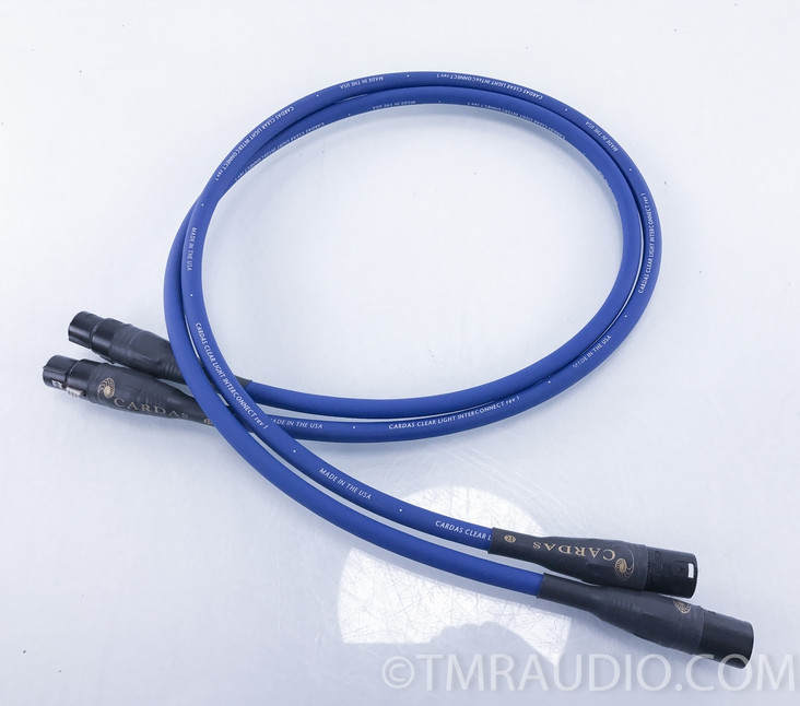 Cardas Clear Light XLR Cables; 1m Pair Interconnects