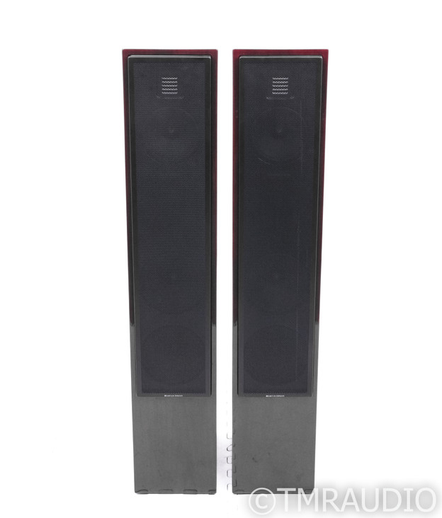 Martin Logan Motion 40 Floorstanding Speakers; Refurbished Black Cherrywood Pair