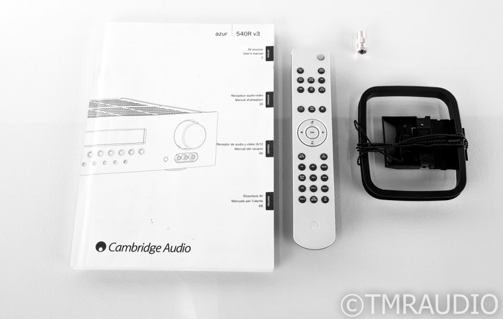 Cambridge Audio Azur 540R v3.0 6.1 Channel Home Theater Receiver; V3; Remote