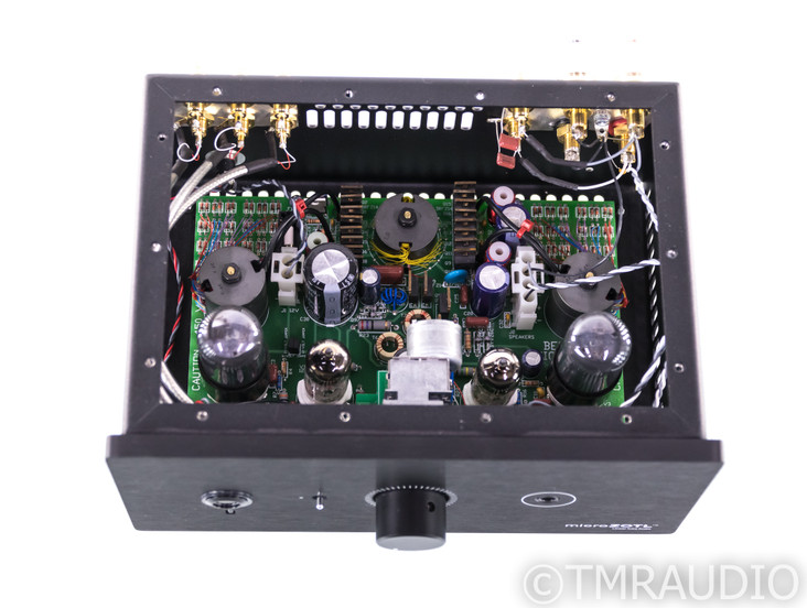 Linear Tube Audio MicroZOTL MZ2-S Tube Headphone Amplifier; Integrated; Upgrades