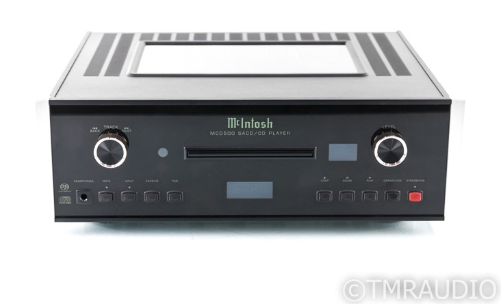McIntosh MCD500 SACD / CD Player; MCD-500; Remote (Less than one year)