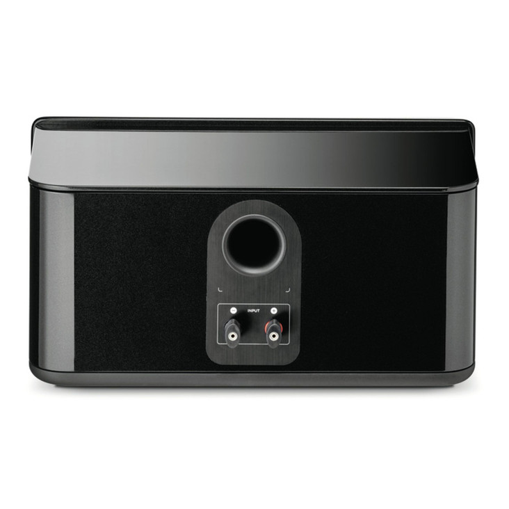 Focal Kanta Center Channel Speaker, black high gloss and deep black rear panel, binding posts