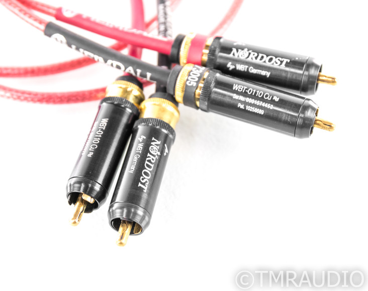 Nordost Heimdall RCA Cables; .6m Pair Interconnects