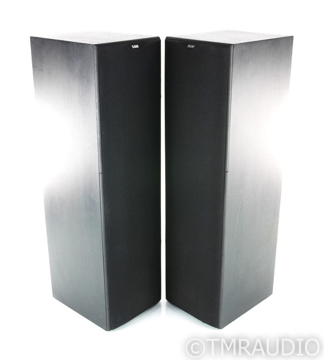 B&W DM603 Bookshelf Speakers; Black Ash Pair; DM-603