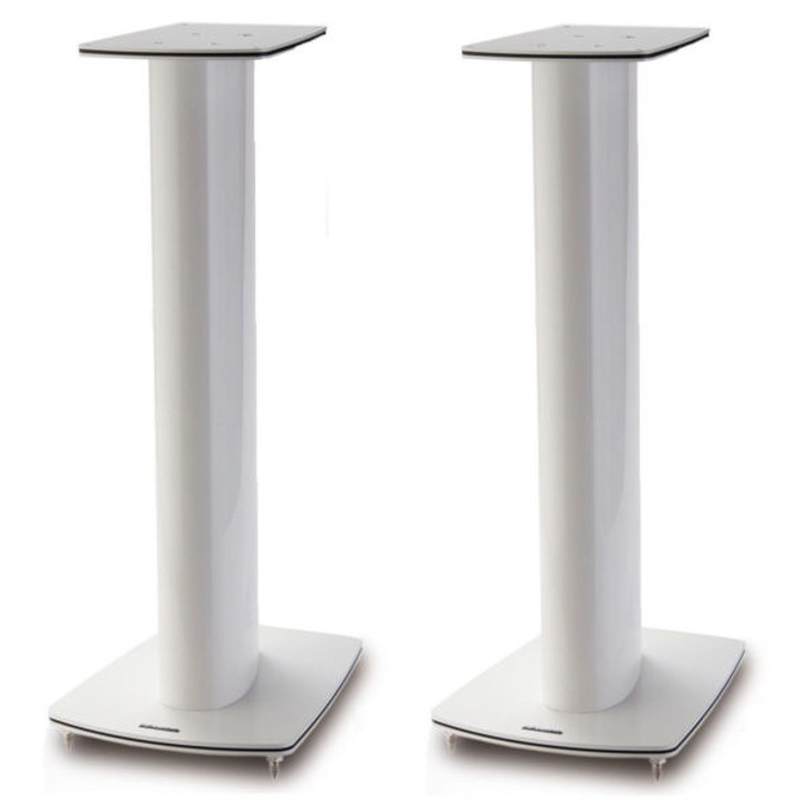 Dynaudio Stand 6 25" Speaker Stands; Satin White Pair (New)