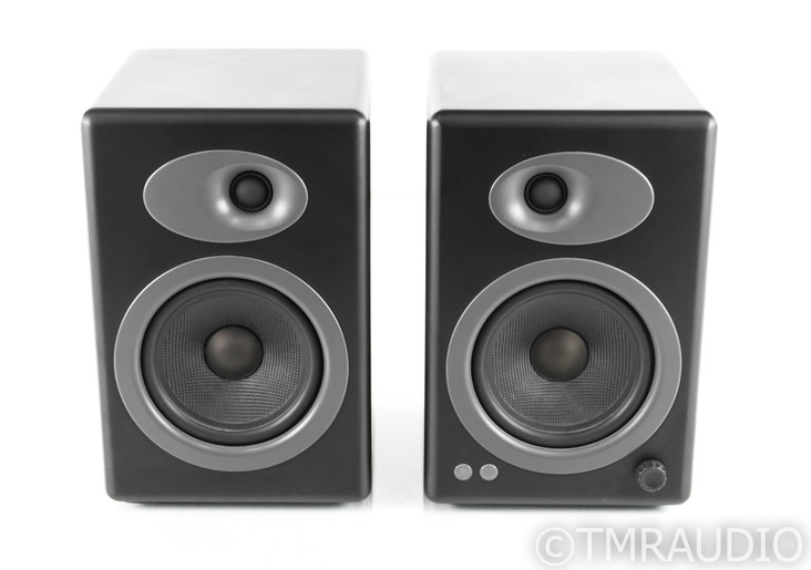 Audioengine A5+ Powered Bookshelf Speakers; Satin Black Pair (SOLD