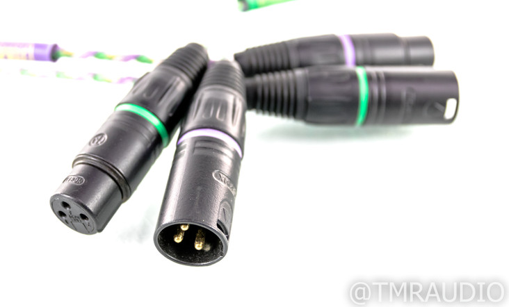 XLO Reference Type 2 XLR Cables; 1m Pair Balanced Interconnects