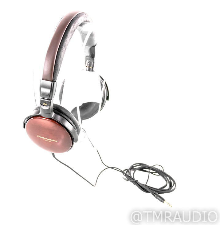 Audio Technica ATH-ESW9 Closed Back Headphones; ATHESW9; Mahogany