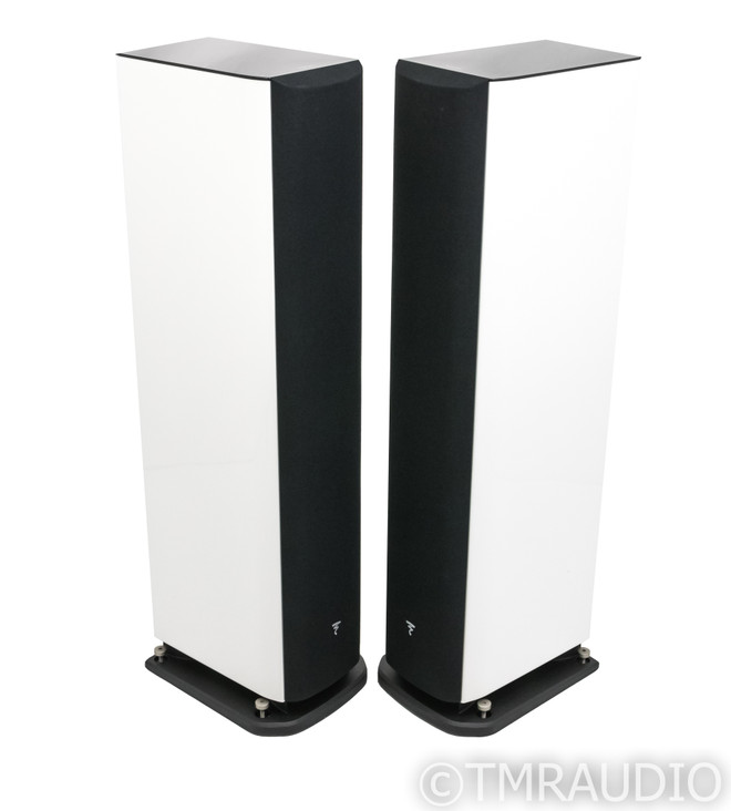 Focal Aria 936 Floorstanding Speakers; White Lacquer Pair