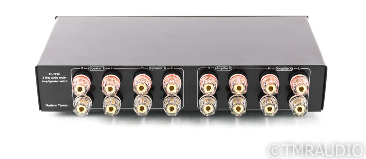 TEC TC-7220 2 Way Audio Router; Amp/Speaker Selector