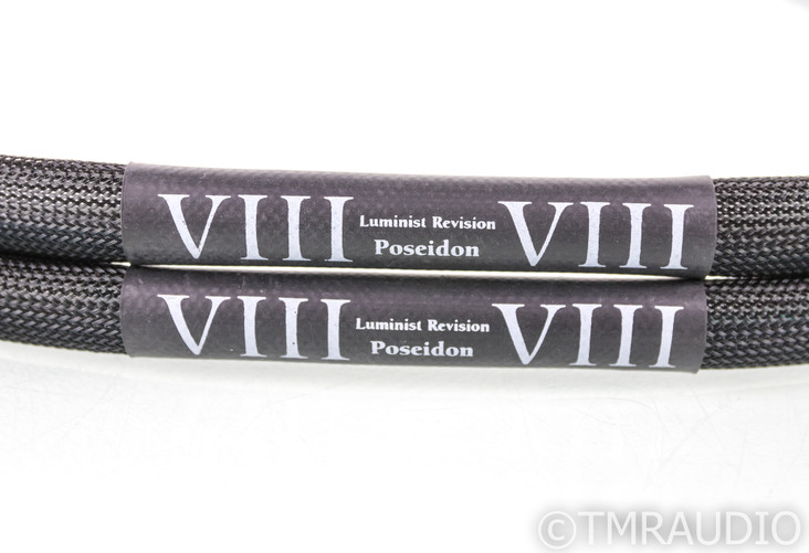 Purist Audio Poseidon Luminist Revision VIII XLR Cables; 1m Pair Interconnects