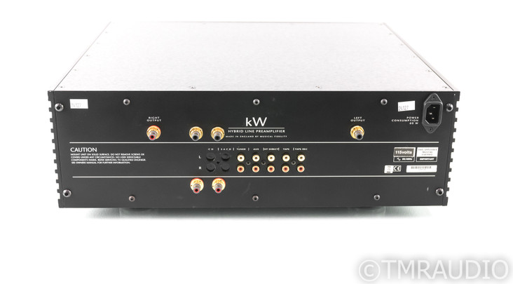 Musical Fidelity kW Hybrid Stereo Preamplifier; Remote; Upgraded (SOLD)