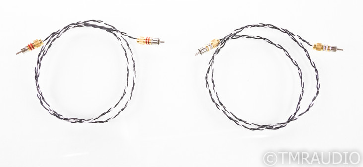 Kimber Kable Silver Streak SE RCA Cables; 1m Pair Interconnects