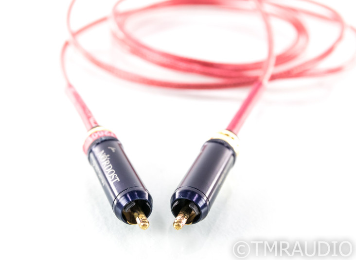 Nordost Heimdall RCA Cables; 2m Pair; Norse; WBT-0110 Cu Terminations