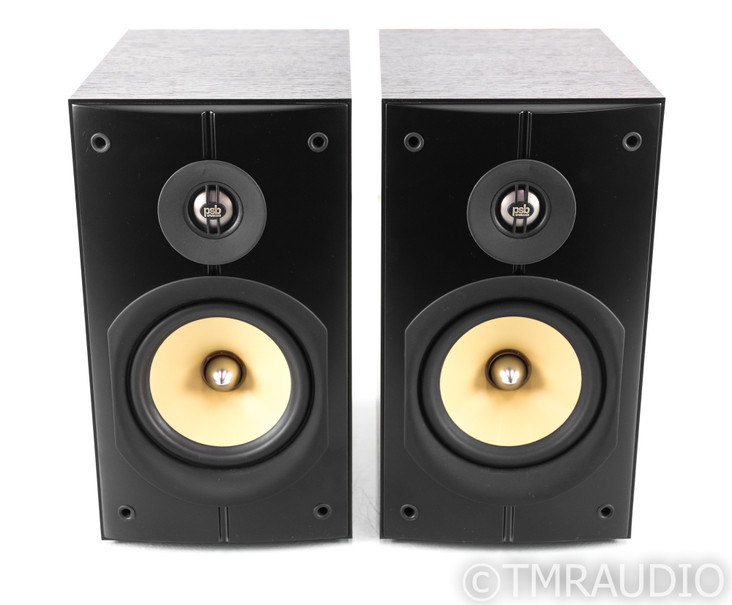 PSB Imagine XB Bookshelf Speakers; Black Ash Pair