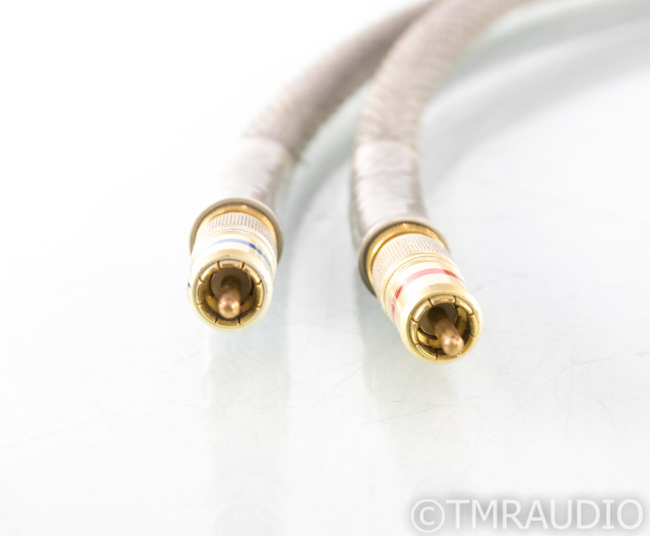 Acoustic Zen Silver Reference II RCA Cables; 1m Pair Interconnects (SOLD2)