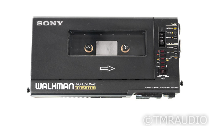 Sony Walkman WM-D6C Professional Tape Recorder; Cassette Player; D6 w/ Mics