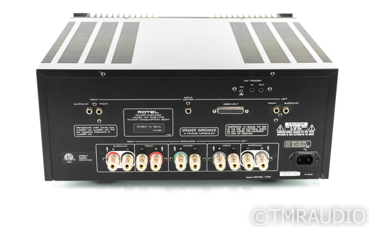 Rotel RMB-1075 5 Channel Power Amplifier; RMB 1075