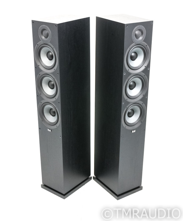 ELAC Debut 2.0 F6.2 Floorstanding Speakers; DF62; Black Pair (Mint)