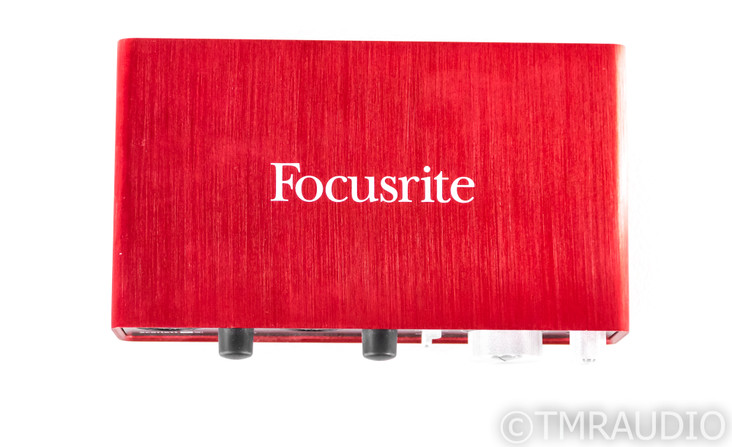 Focusrite Scarlett 2i2 Microphone Preamp / USB Interface; A/D Converter; 2nd Gen