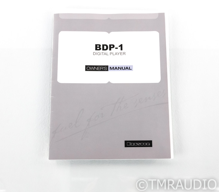 Bryston BDP-1 Network Streamer; BDP1 (1/0)