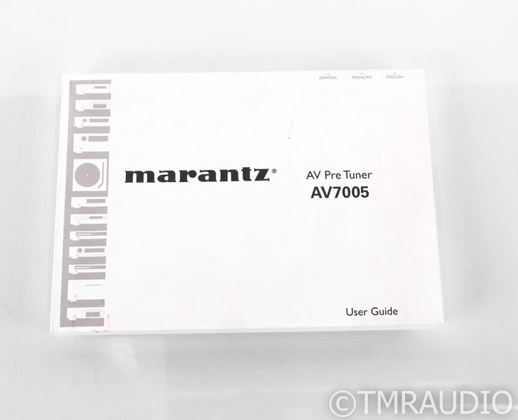 Marantz AV7005 7.2 Channel Home Theater Processor; AV-7005; MM Phono (No Remote)