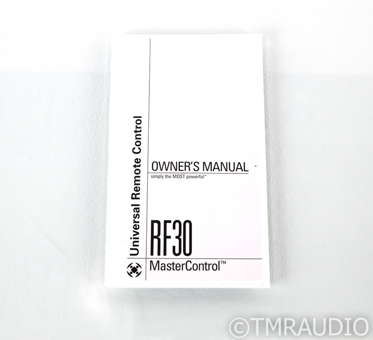 Parasound RF30 Universal Remote Control; RF-30