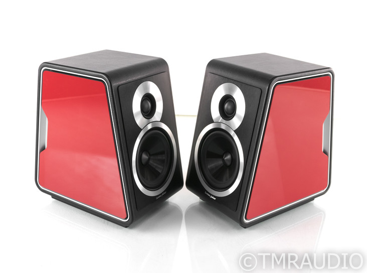 Sonus Faber Chameleon B Bookshelf Speakers; Red Pair