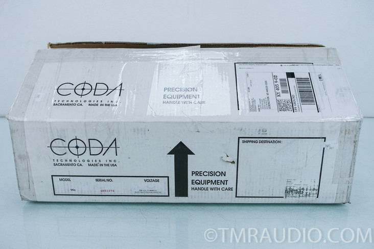 Coda 06x Phono Preamplifier / Preamp; $4500 MSRP