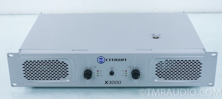 Crown X3000 Stereo 2x750W Power Amp / Amplifier